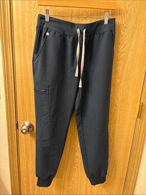 Figs Scrub Casual Drawstring Jogger Pants - Navy